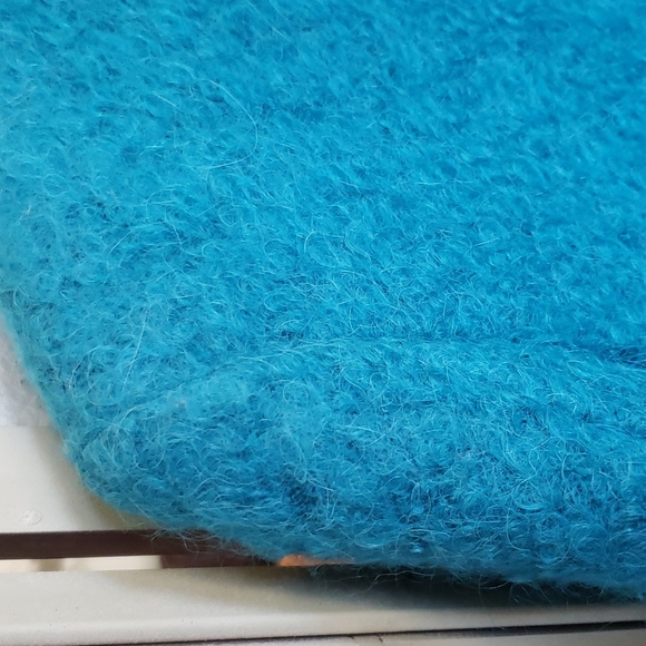 Gucci blue/green wool and alpaca blend double breast lined girls coat si… - Picture 8 of 12